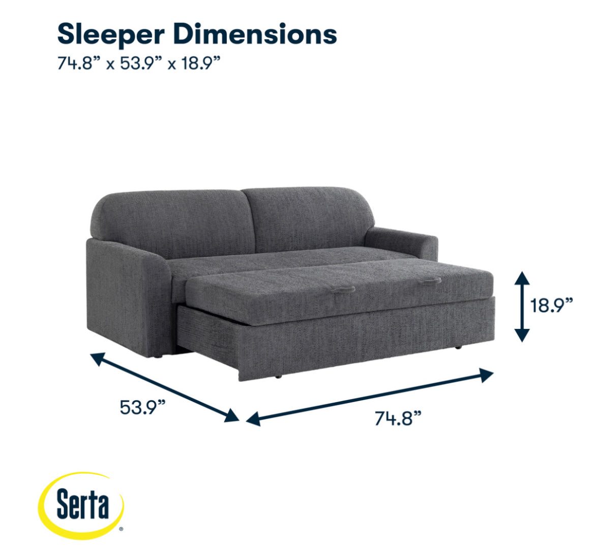 Serta sofa bed MONTEGO