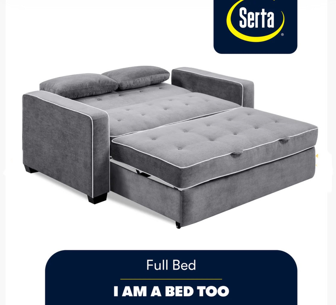 Serta Sleeper AGUSTINE Charcoal Grey