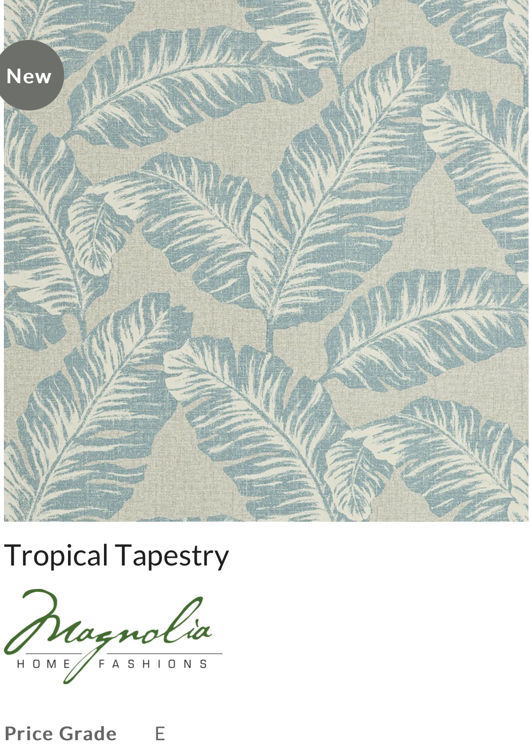 Futon cover -Tropical Tapestry