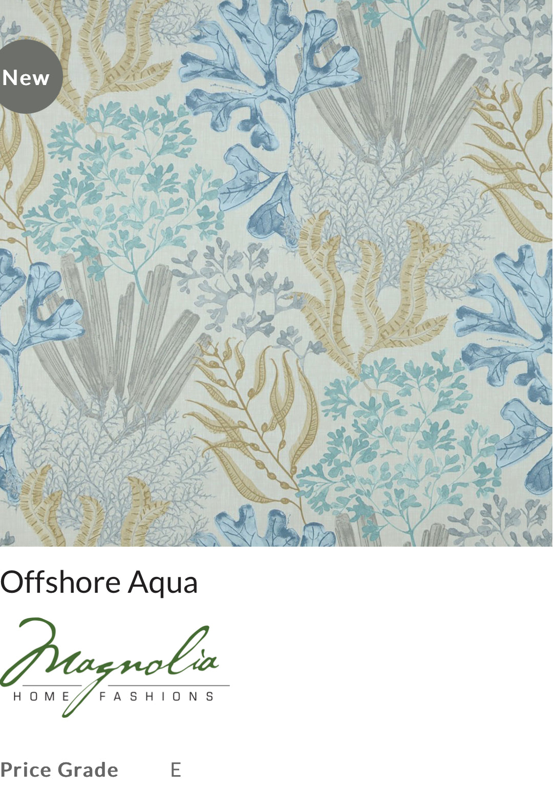 Futon cover -Offshore Aqua
