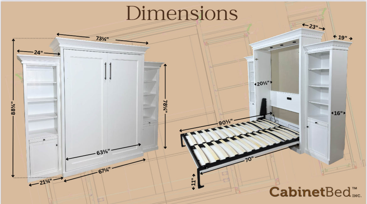 Monte Carlo Queen Murphy Bed