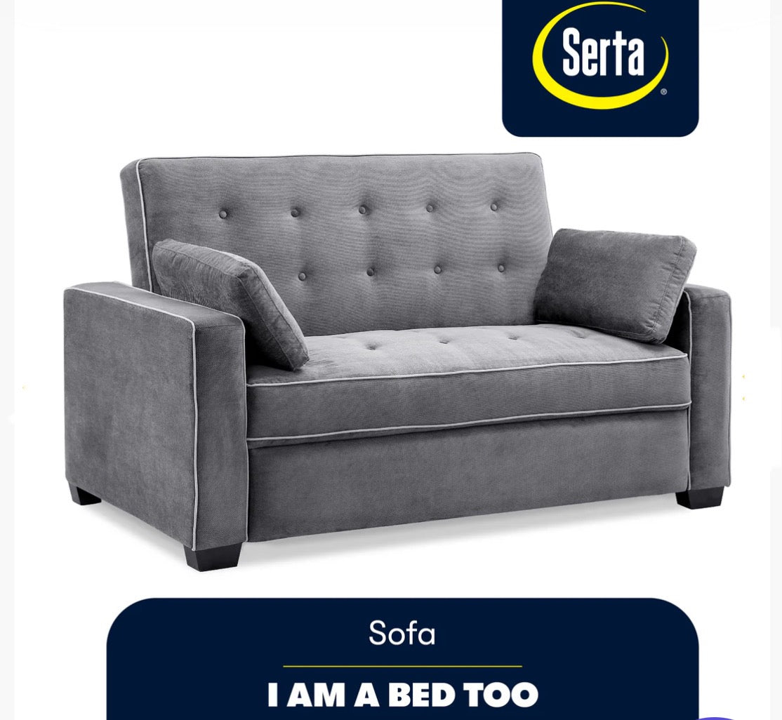 Serta Sleeper AGUSTINE Charcoal Grey