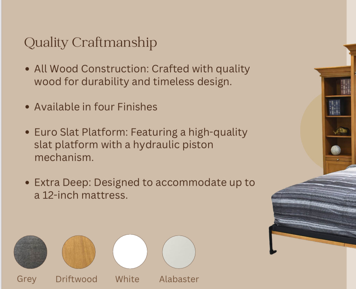 Monte Carlo Queen Murphy Bed