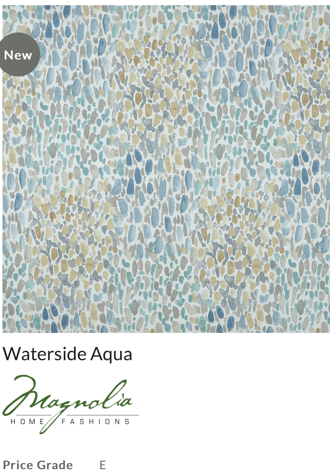 Futon cover -Waterside Aqua
