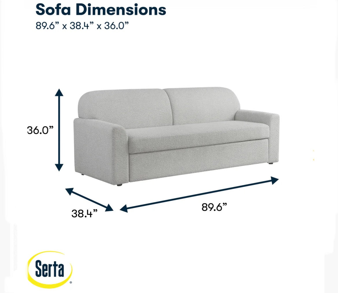 Full Serta sofa bed WILLOW