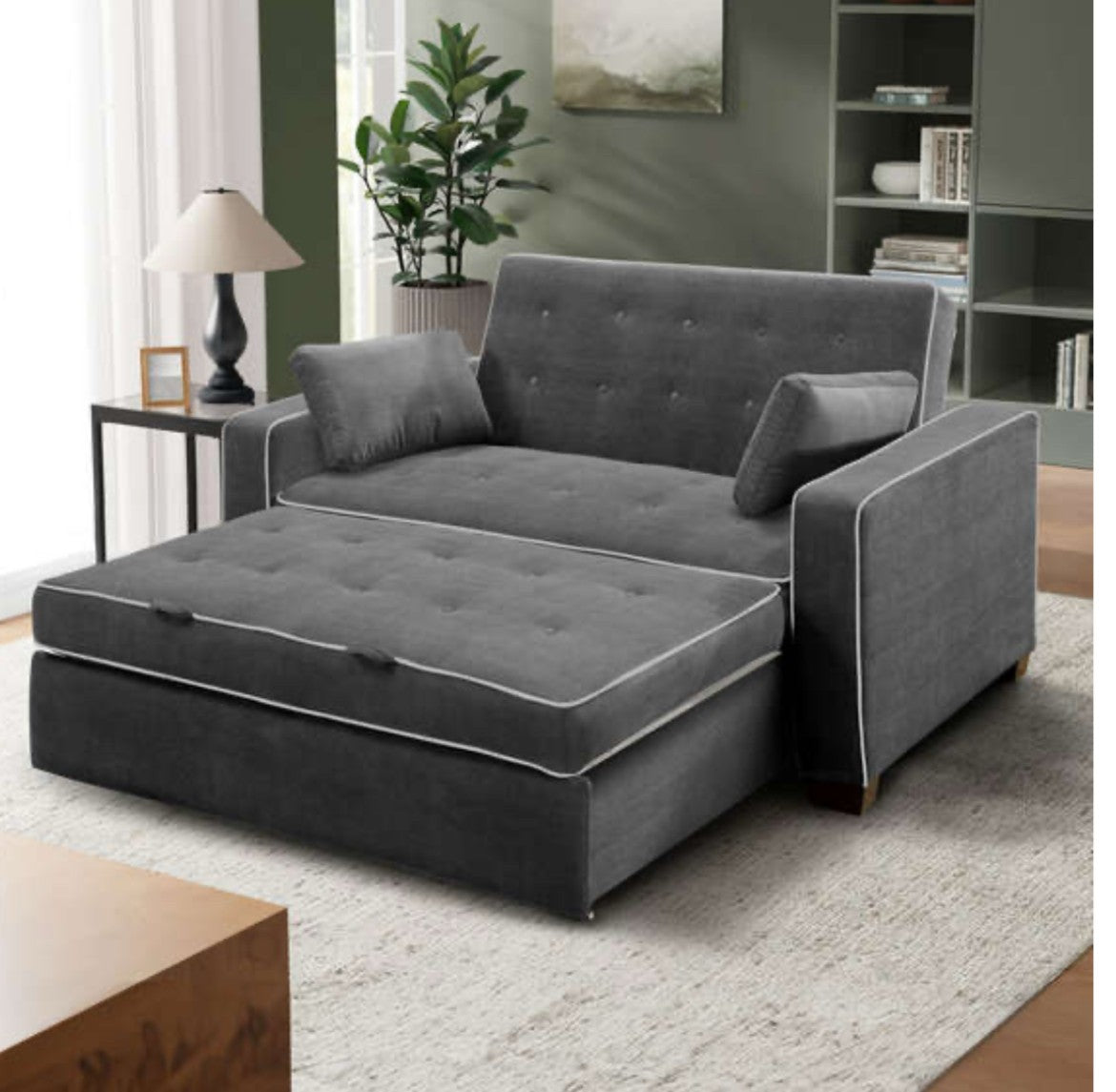Serta Sleeper AGUSTINE Charcoal Grey