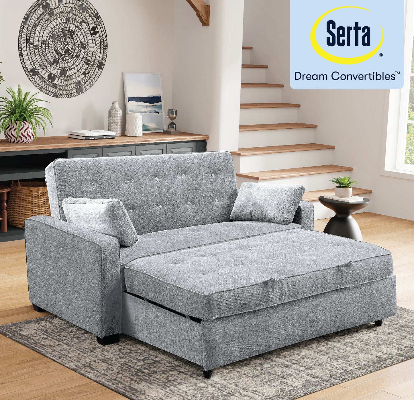 Serta Sleeper AGUSTINE Light Grey