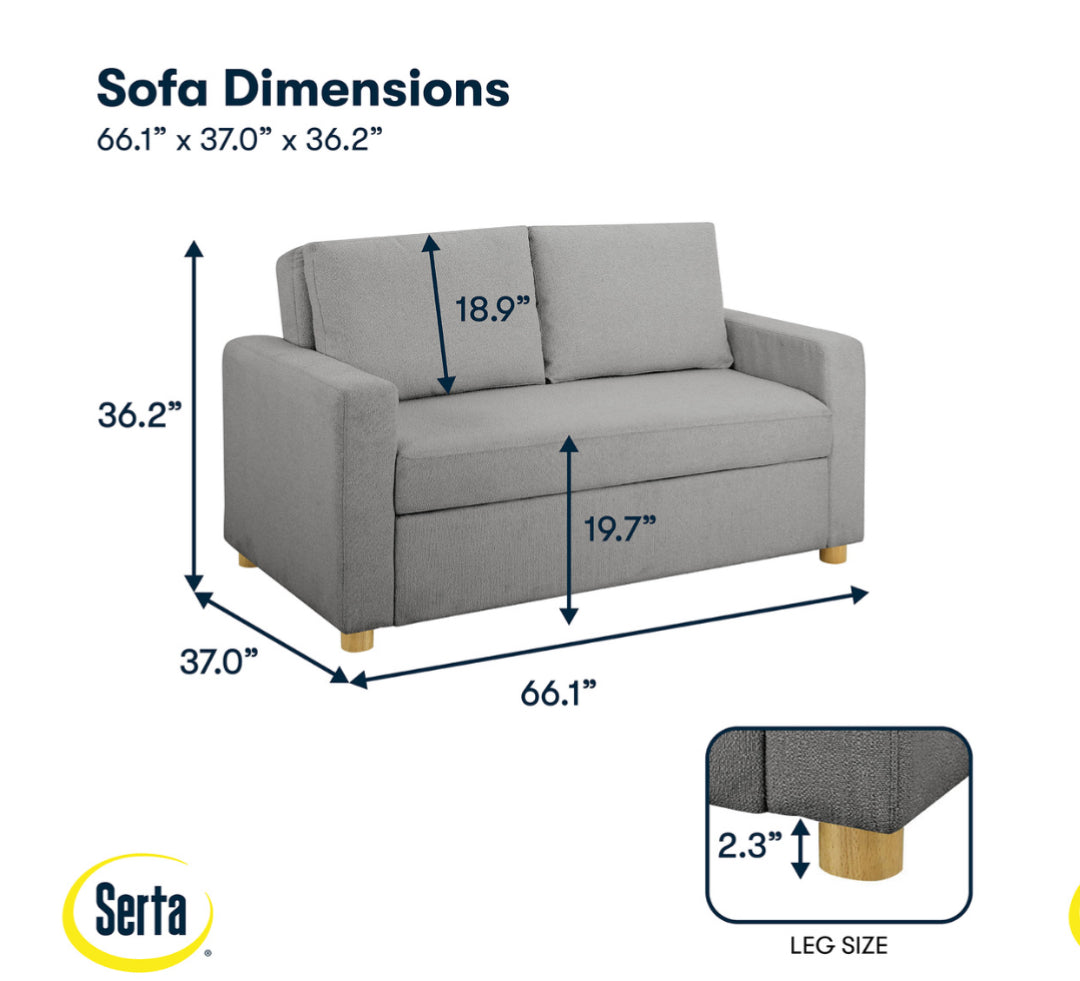 Full Serta sofa bed TYLER