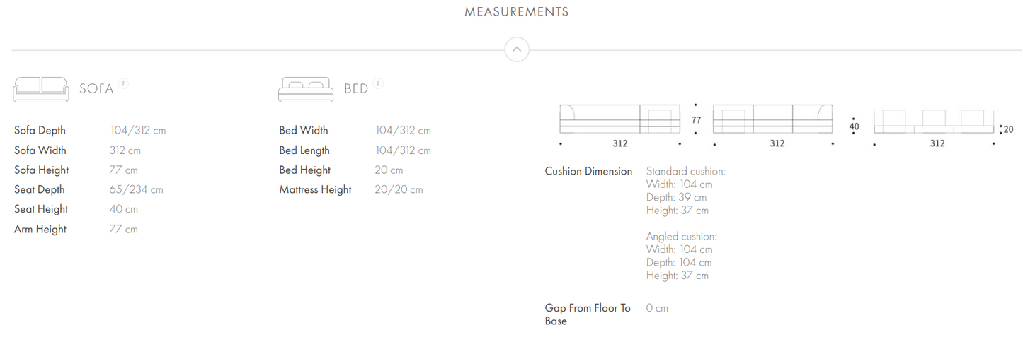 Cozy Pad sofa Bed C09