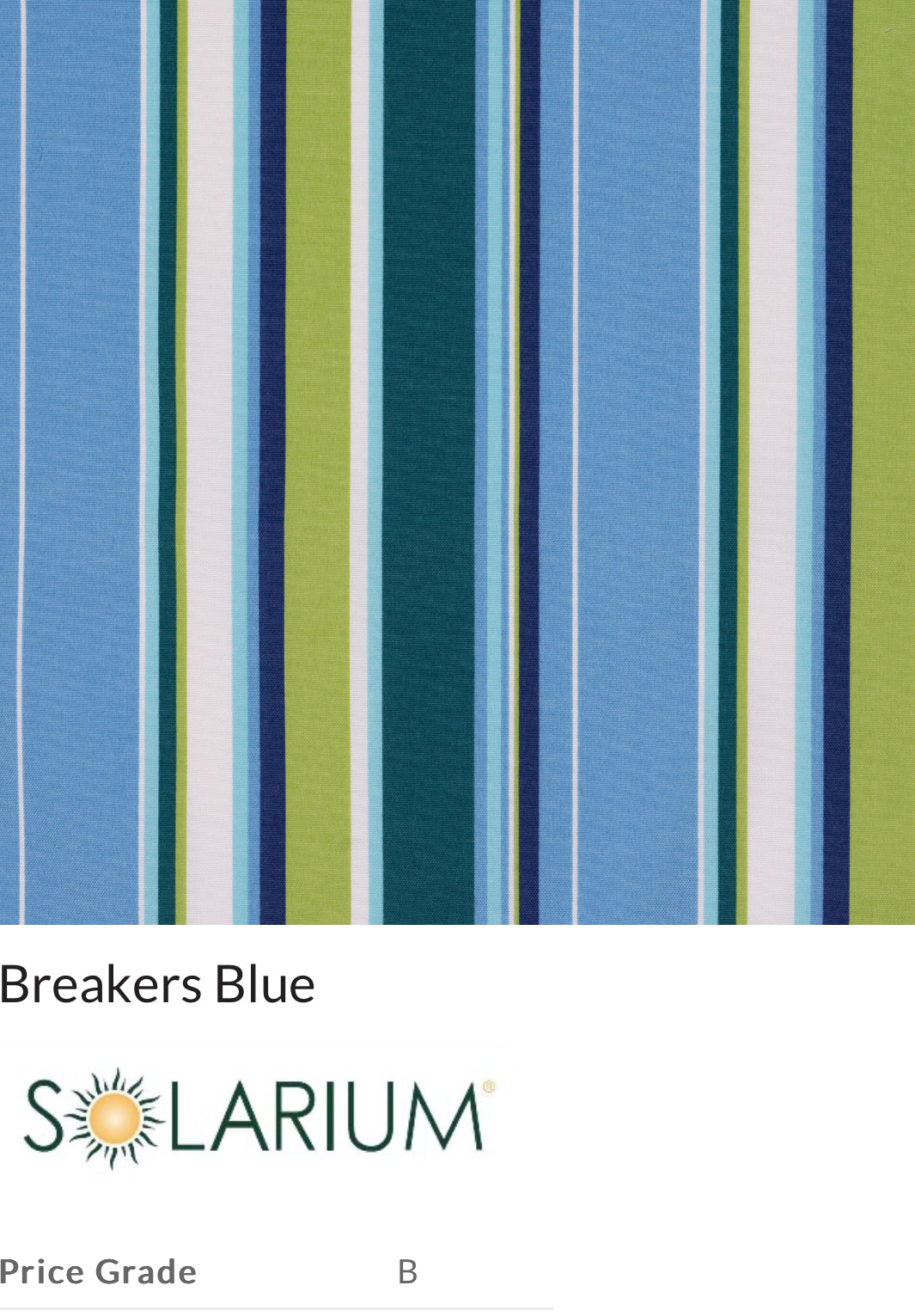 Futon cover Solarium-Breakers Blue