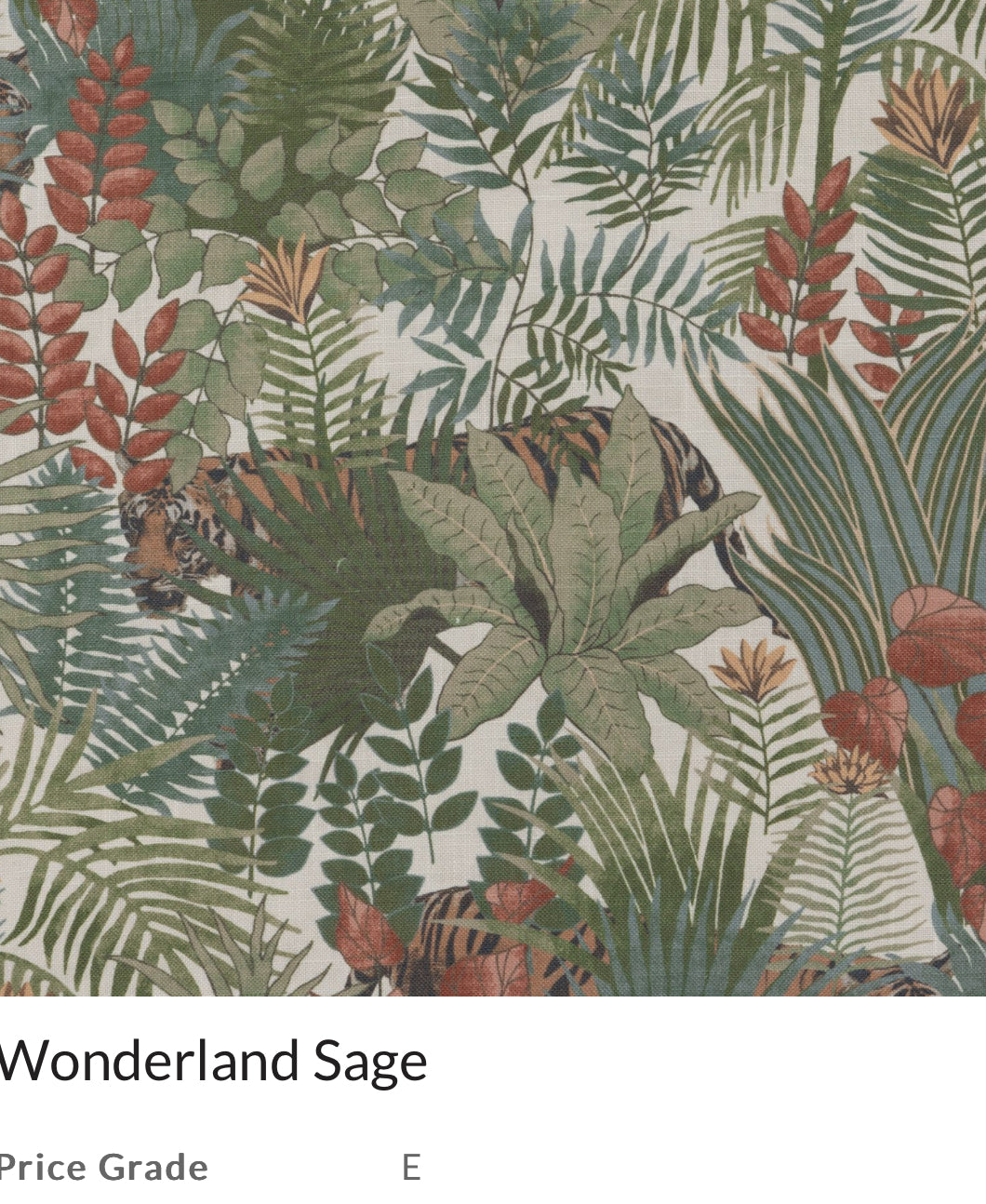 Futon cover -Wonderland Sage