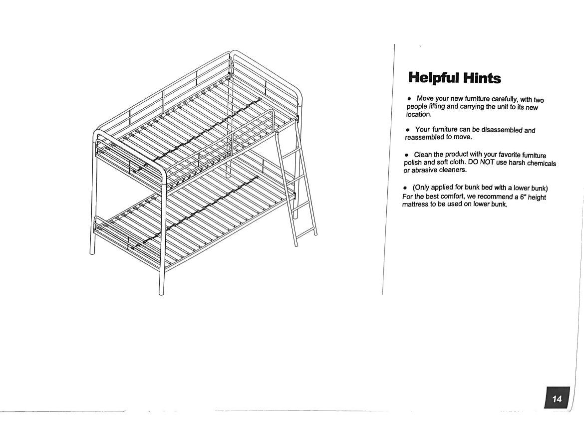 Litera Twin Twin Metal