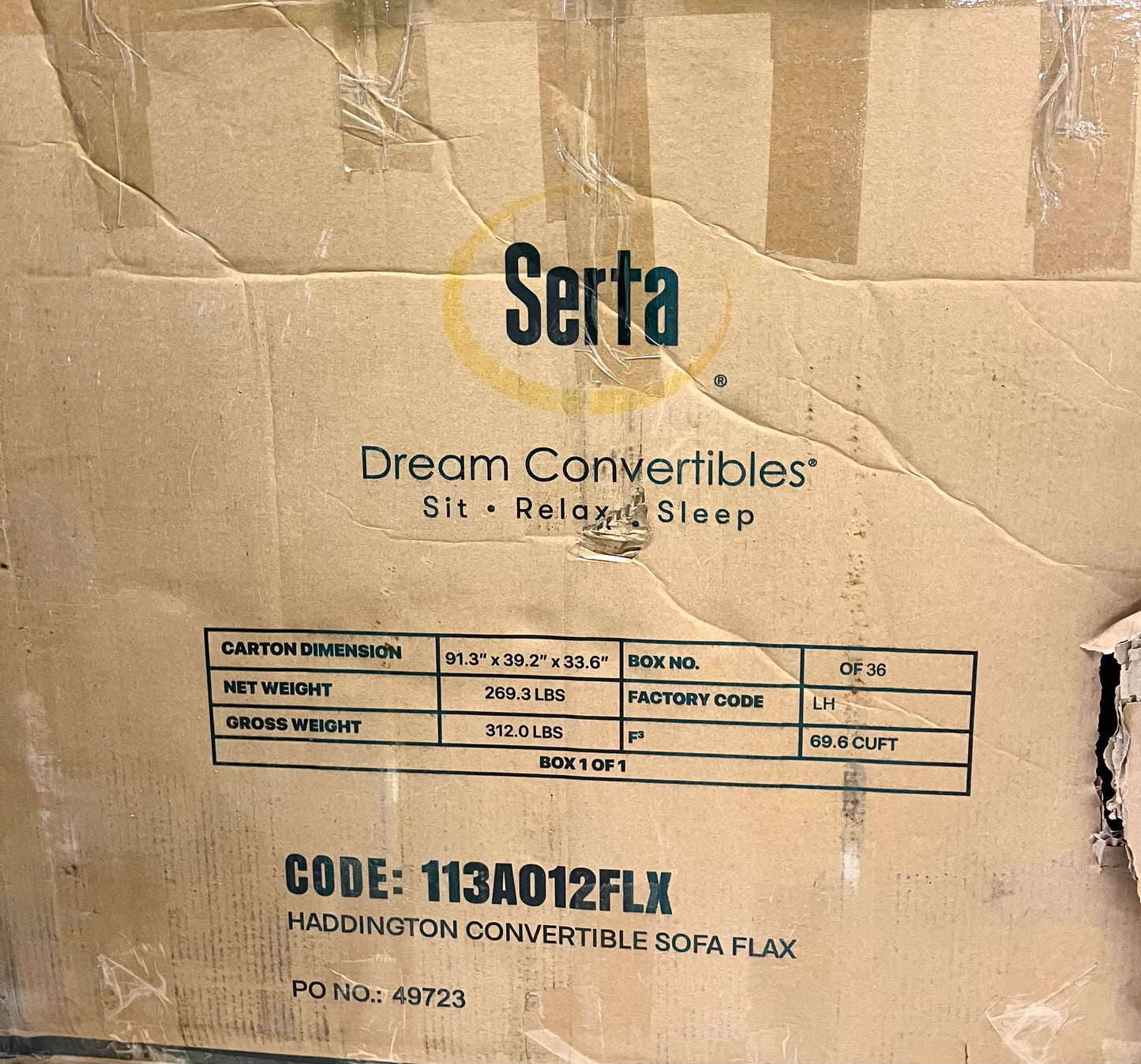 QUEEN Serta HADDINGTON