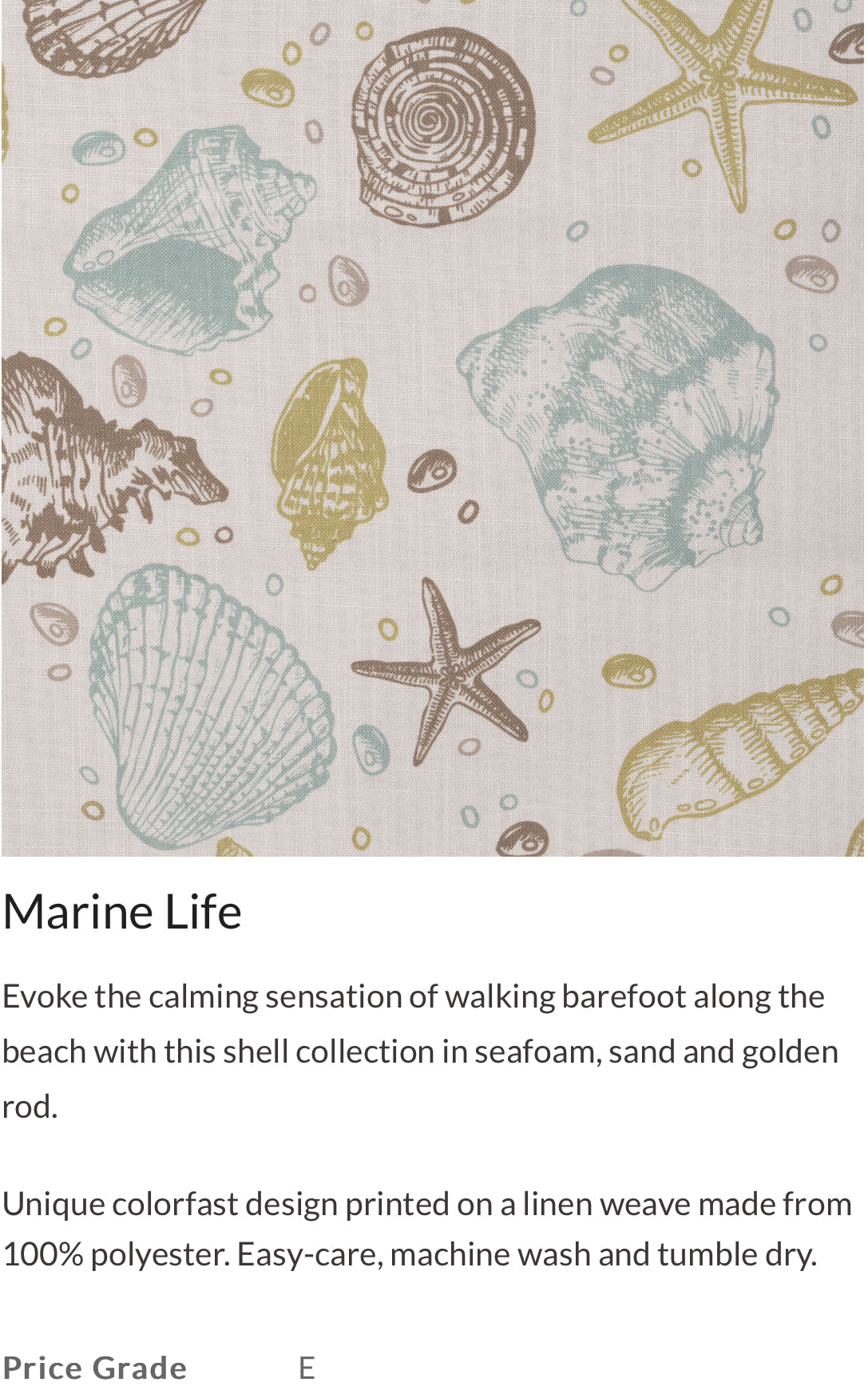 Futon cover -Marine Life