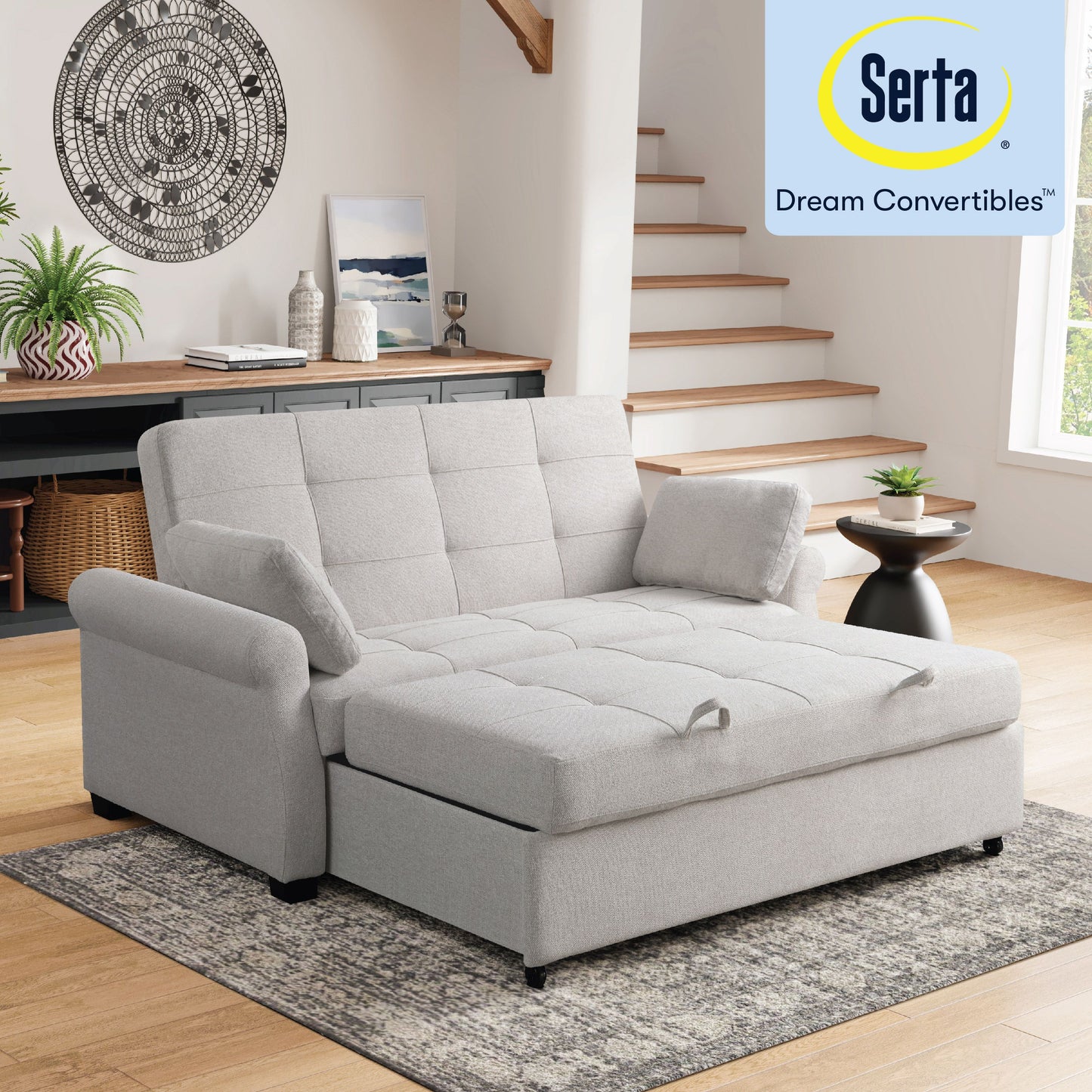 Queen Serta sofa bed HAMPTON