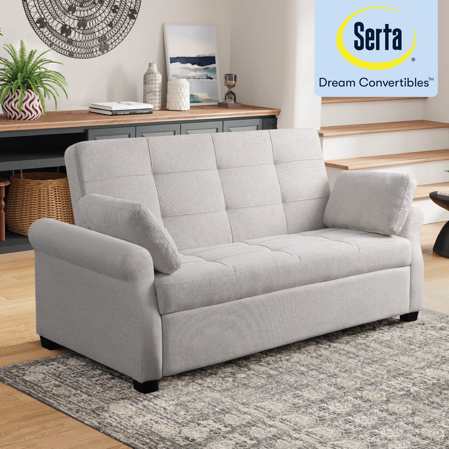 Queen Serta sofa bed HAMPTON