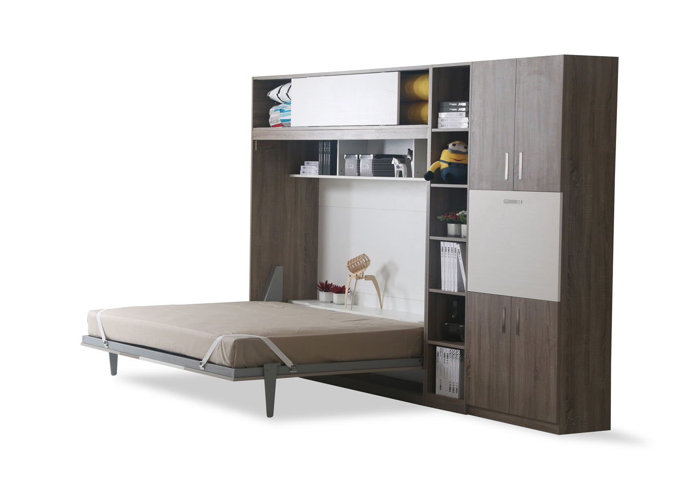 Murphy Bed WB1506-W+SB0420+SB0820A