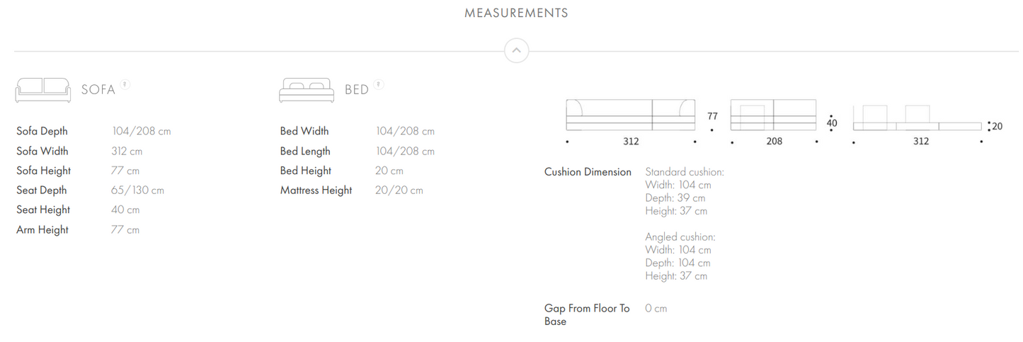 Cozy Pad sofa Bed C05