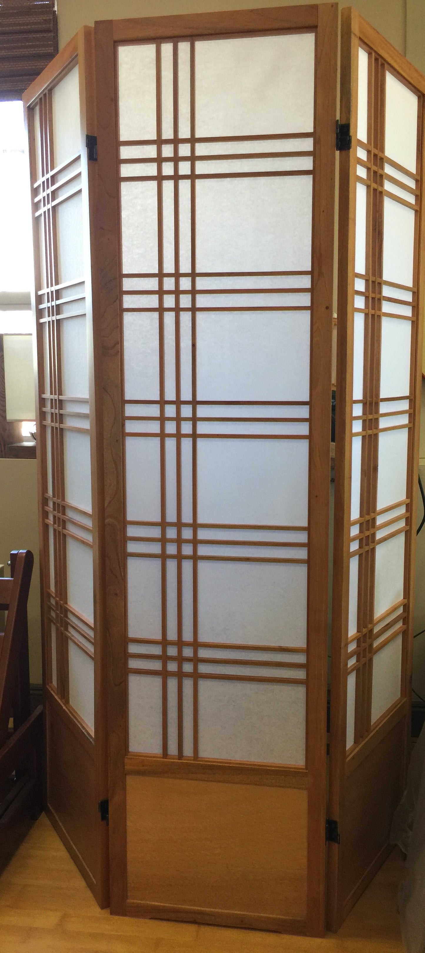 Shoji Screen Triple Cross 7' w/kickboard