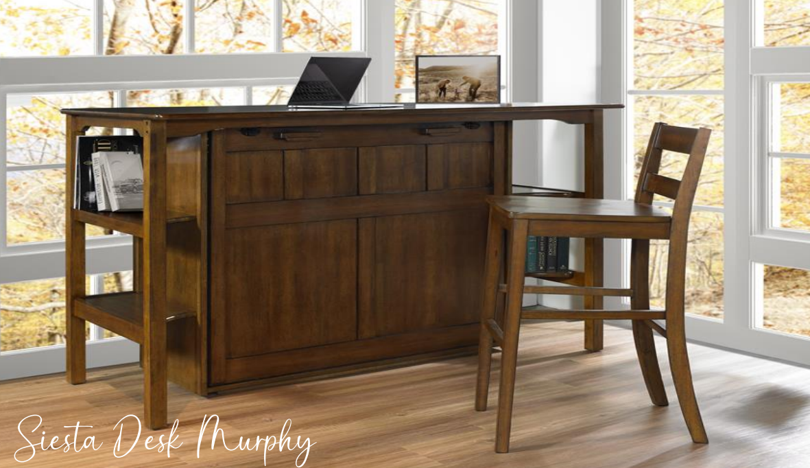 Murphy Siesta Desk bed Twin