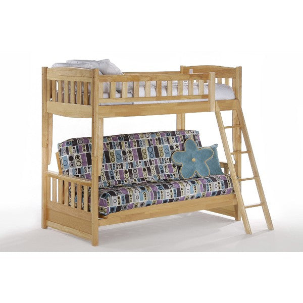 Bunk -Cinnamon Futon Full-Twin
