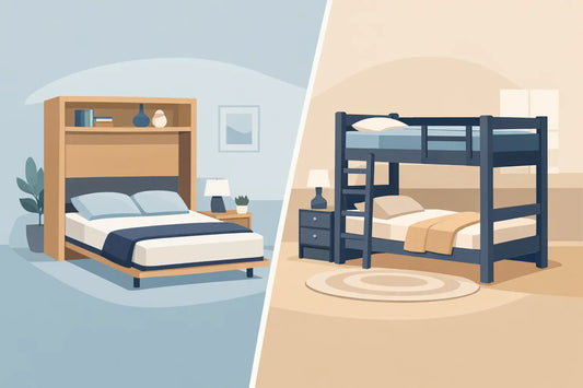 Cama Murphy vs litera: cuál te conviene
