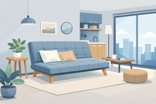 Mejores futones para apartamentos pequeños