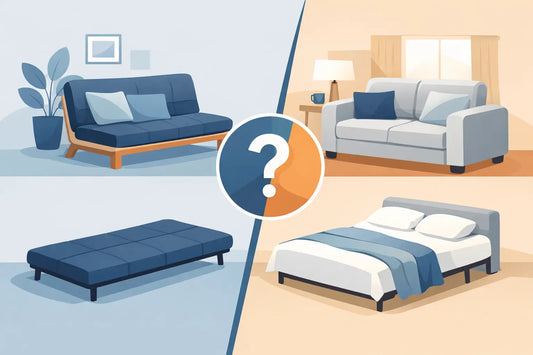 Futón o sofá cama: cuál te conviene