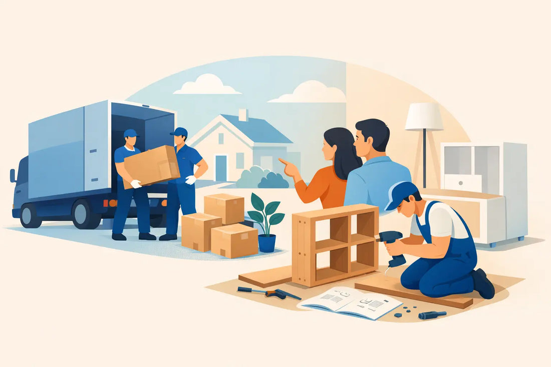 Guía de entrega y montaje para tu mueble nuevo