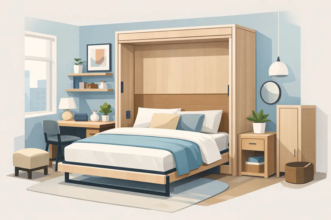 Cama Murphy para cuarto pequeño: qué buscar