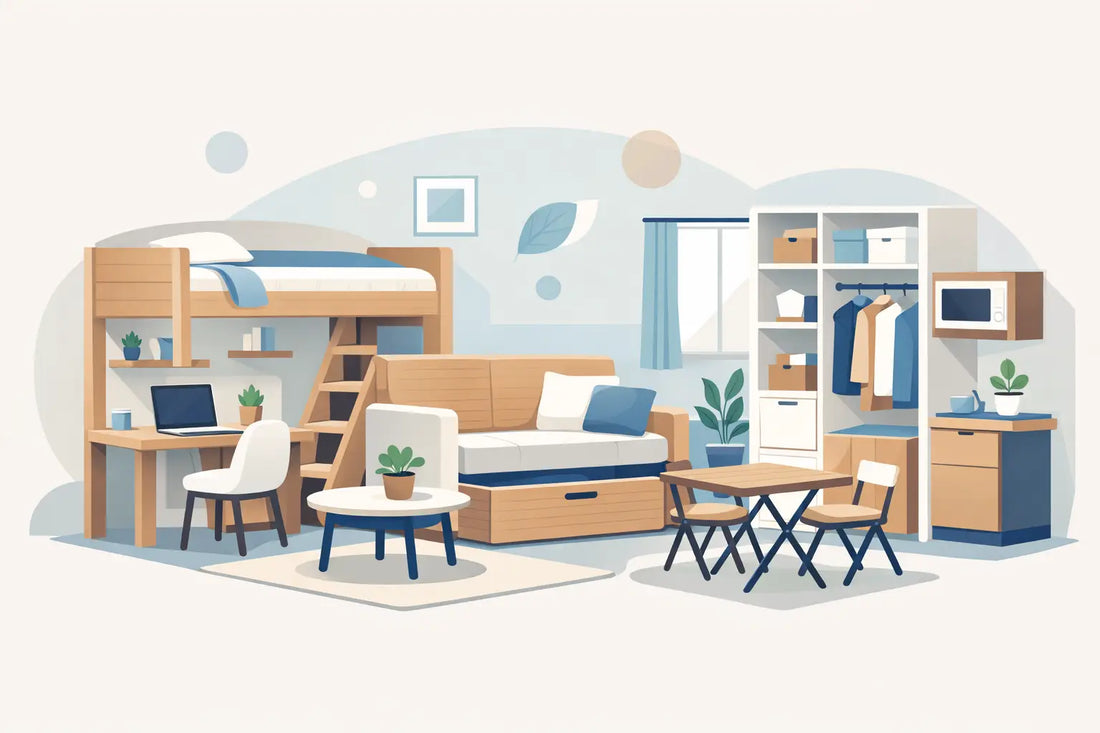 Muebles para espacios pequeños que sí resuelven