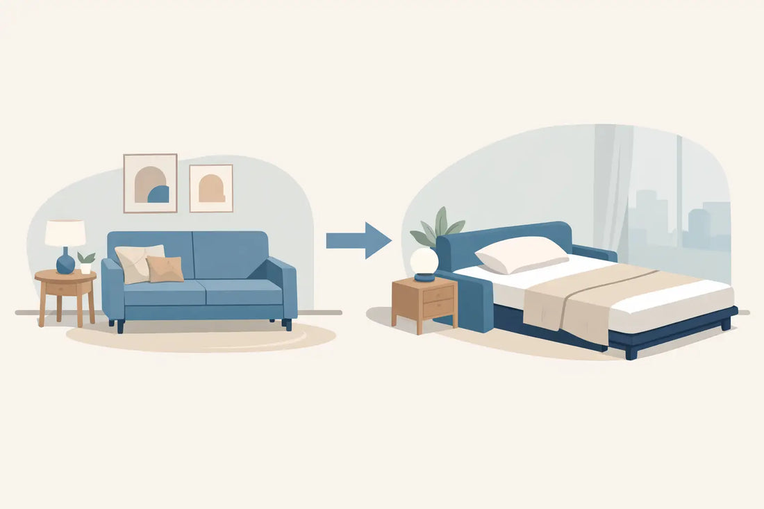 Sofa cama para sala pequeña: cómo elegir