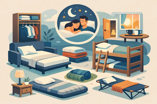 8 soluciones para dormir invitados bien