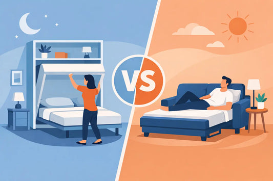 Cama abatible vs sofá cama: cuál conviene