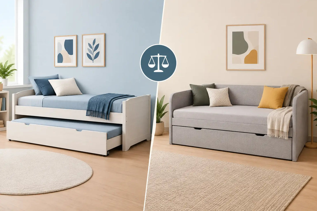 Cama nido versus daybed: cuál te conviene