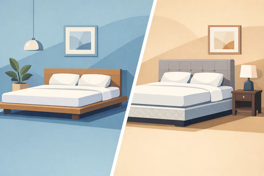 Cama plataforma o box spring, ¿cuál conviene?