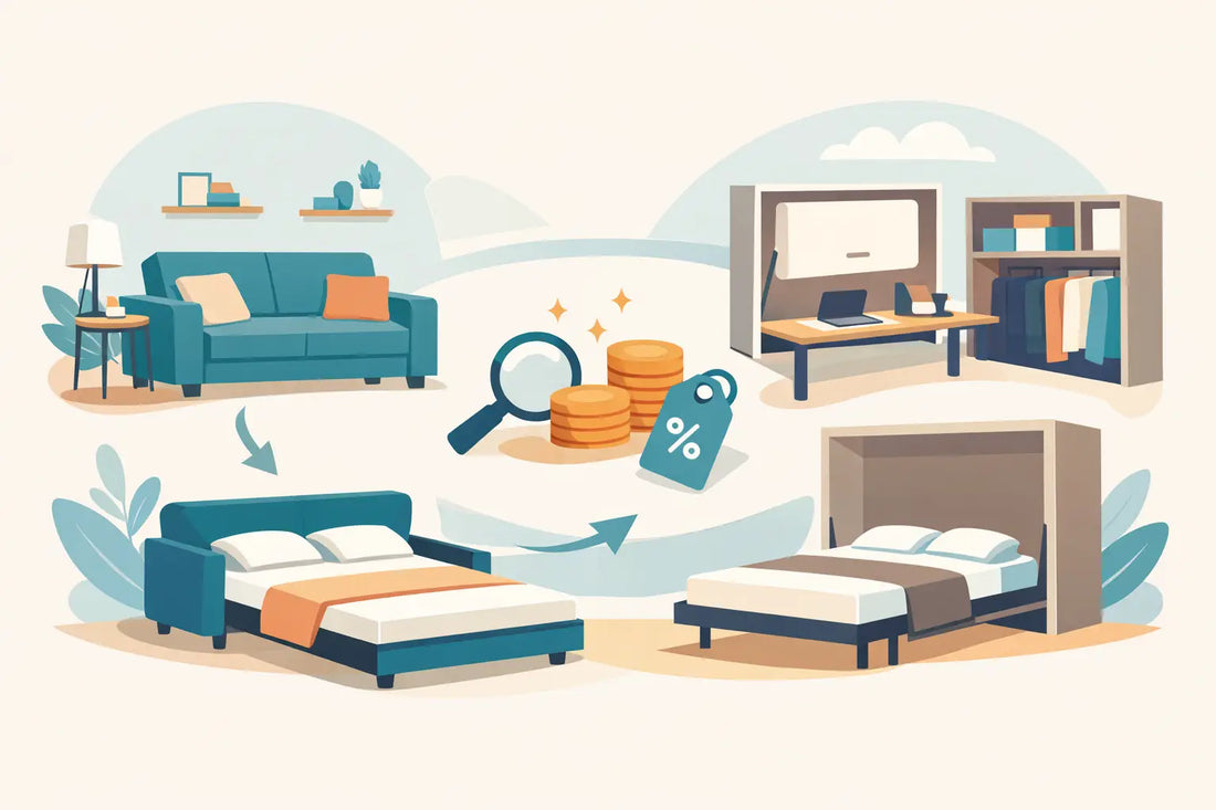 Ofertas en muebles convertibles que sí convienen