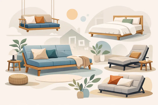 10 ideas para decorar con futón en casa
