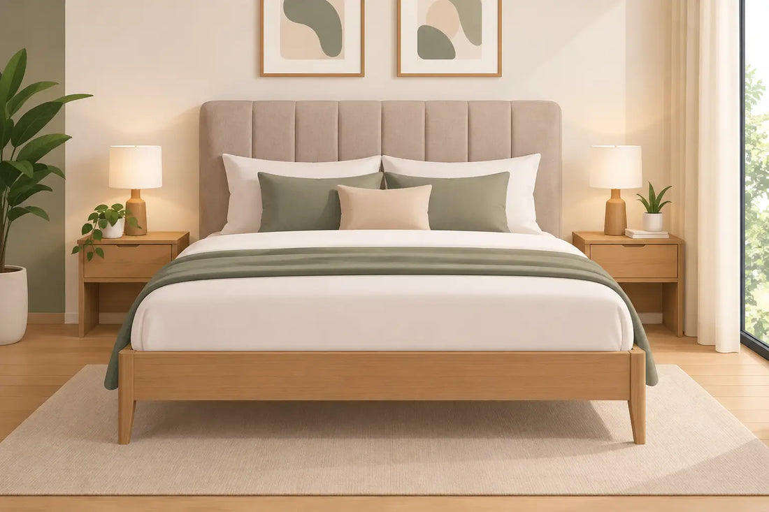 Estructura de cama con cabecera para tu hogar