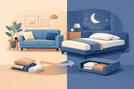 Sofá cama: elige comodidad sin perder espacio