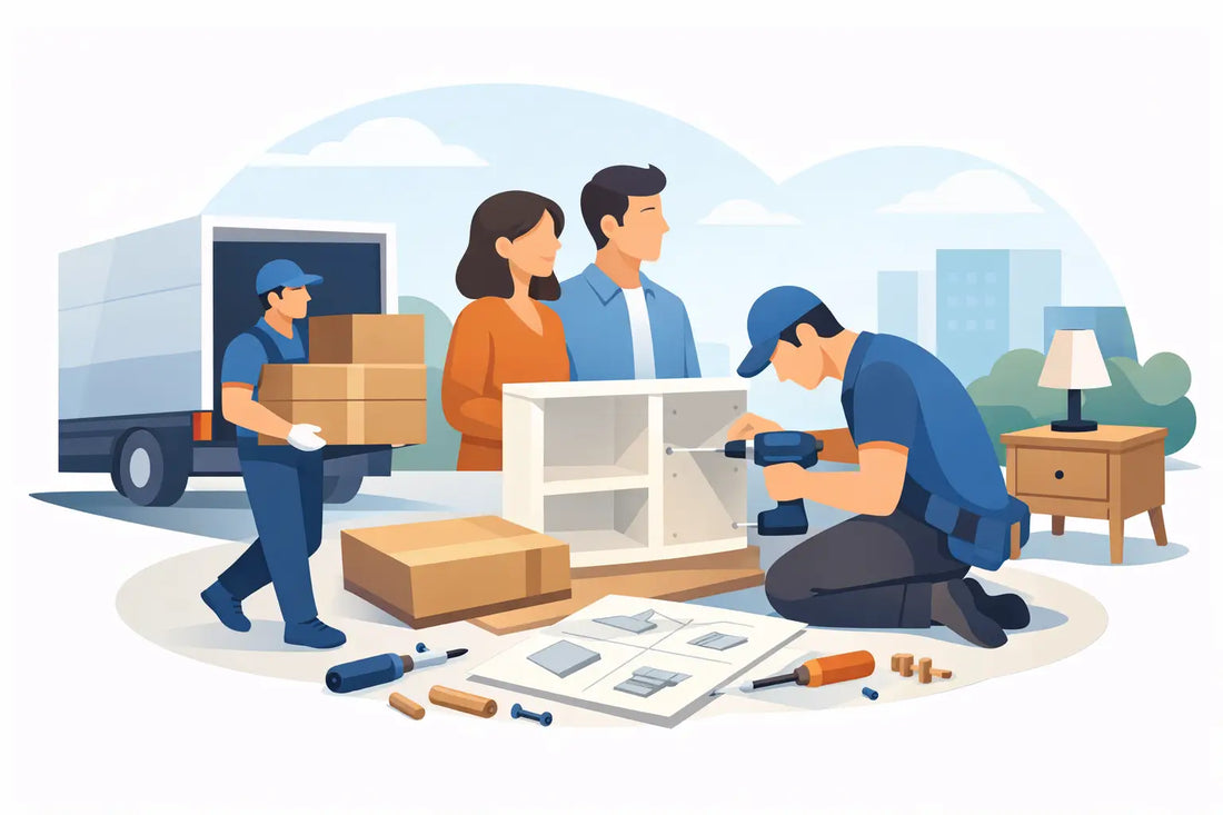 Muebles con entrega y ensamblaje sin complicaciones