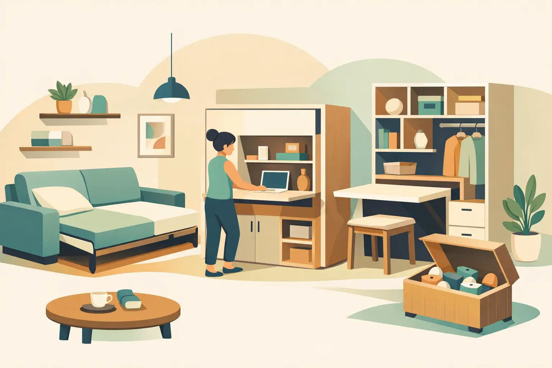 Muebles multifuncionales para el hogar hoy