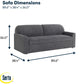 Serta sofa bed MONTEGO
