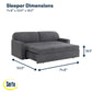 Serta sofa bed MONTEGO