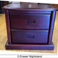 Yans 2 drawer Nighstand