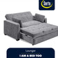 Serta Sleeper AGUSTINE Charcoal Grey