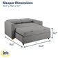 Full Serta sofa bed TYLER