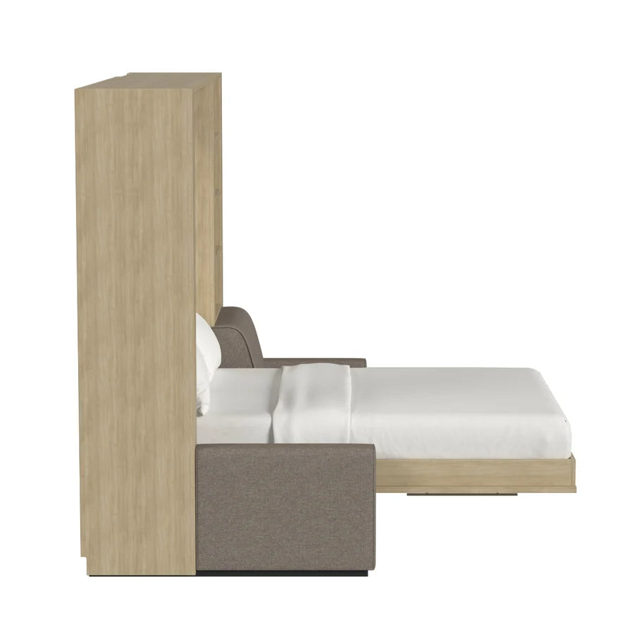 Inovabed Queen EXTENDED wall bed w/SOFA