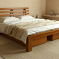 Tatami Bed w/Slatted Headboard