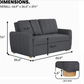 Full Serta sofa bed Galloway